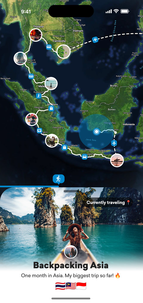 Reiseroute